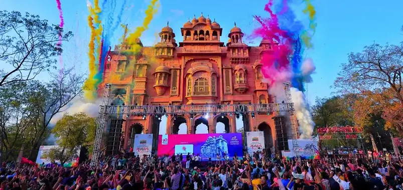 Holi Celebration in Jaipur
