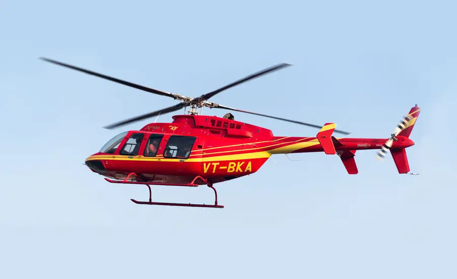 Private Helicopter Tour Taj Mahal Agra India with Golden Triangle