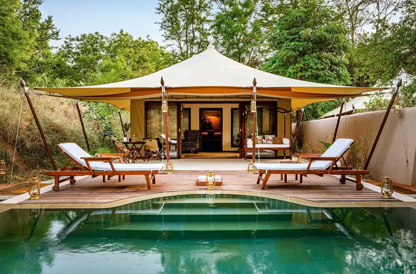 Sujan Sher Bagh Ranthambore nestled in world's top 50 luxury hotels