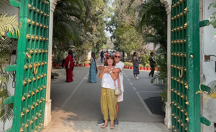 Accessible Golden Triangle India Tour for Elderly with Golf Cart Taj Mahal